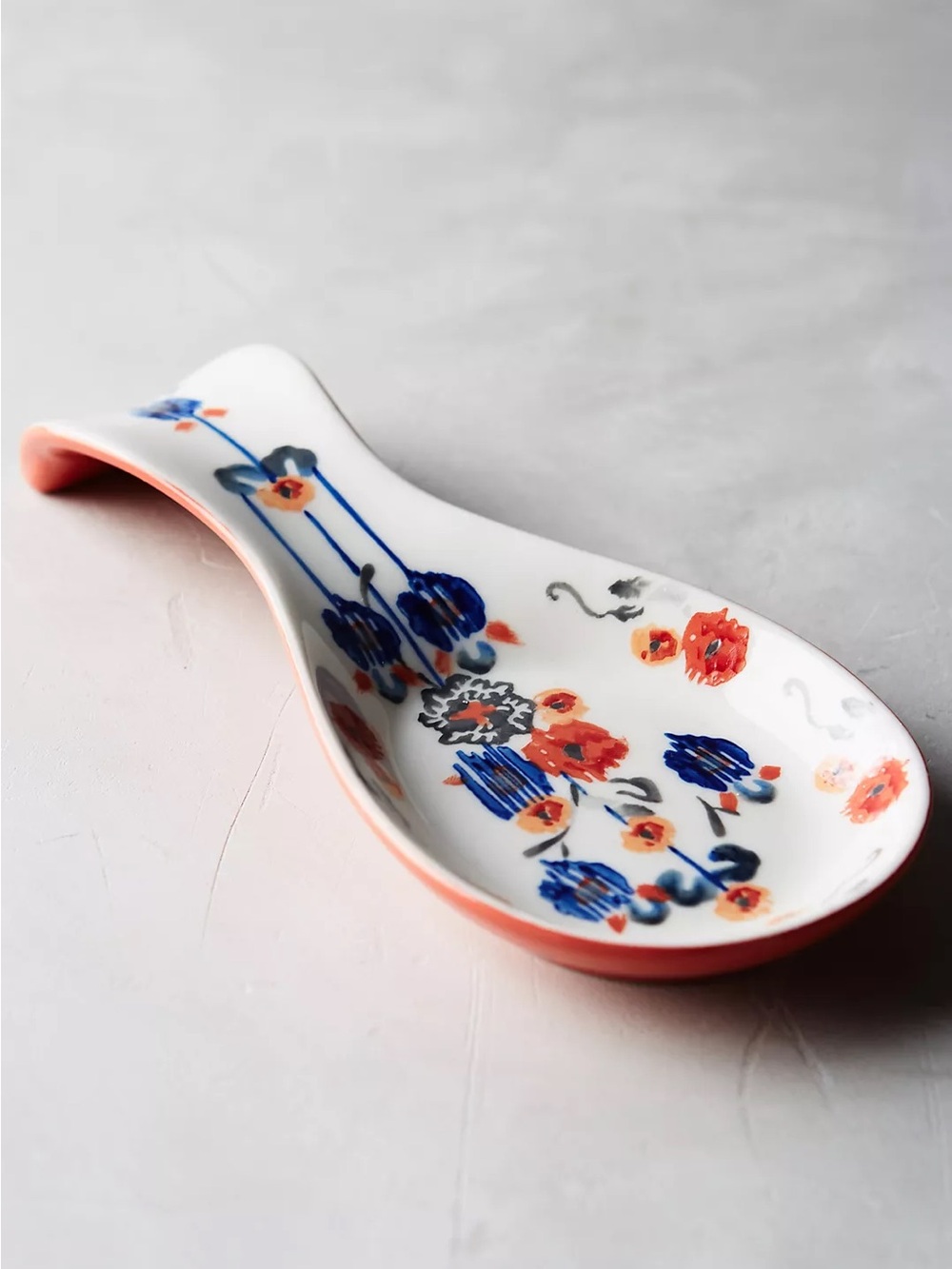 Anthropologie Handpainted Lucerne Spoon Rest - Picture 2 of 5